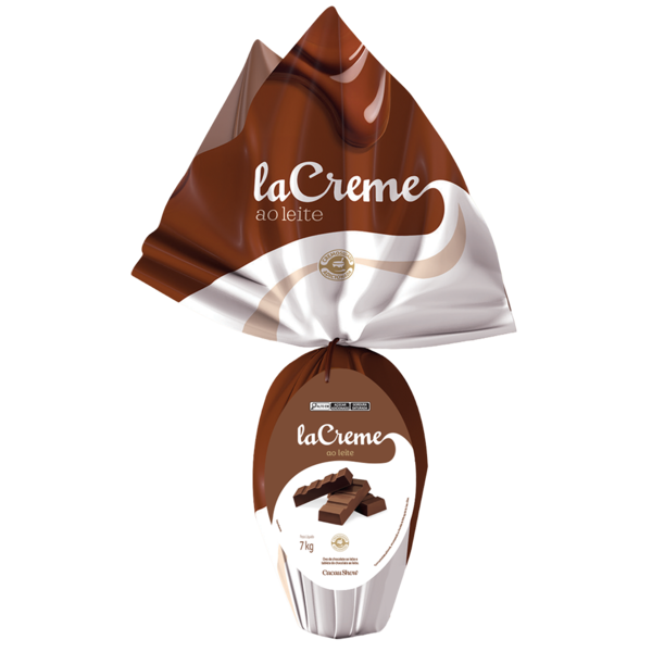 Ovo de Páscoa laCreme ao Leite 7kg